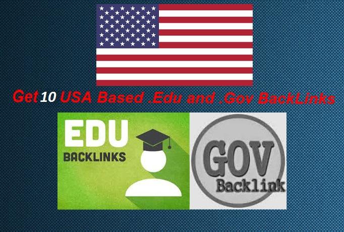 I will create USA Based Gov And Edu Seo BackLinks Fro...