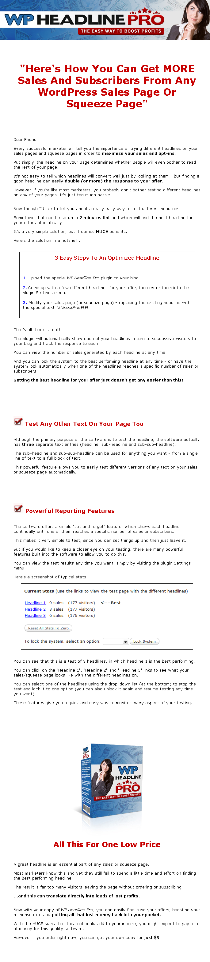 Get MORE Sales And Subscribers From Any WordPress Sal...