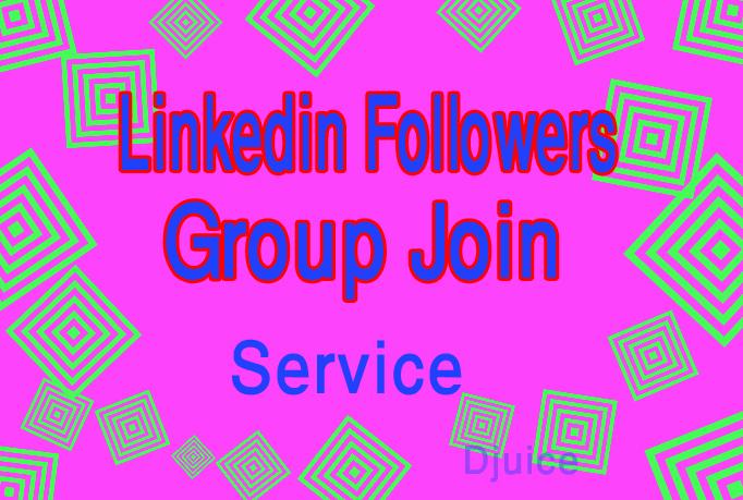 will give you 200+ real and permanent linkedin Follow...
