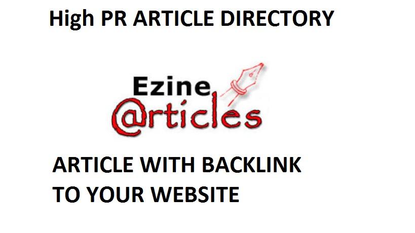 Write a 400+ word article and get it approved on Ezin...