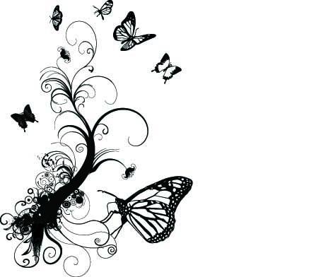 i will give you grungy luxuriant foliage vector