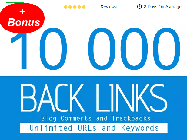 post 10,005 Blogs Comments, Backlinks, first page g...