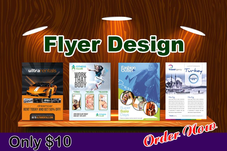 I will create attractive Flyer design