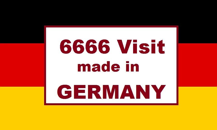 send 6666 human ORGANIC Germany Google Analytic visit...