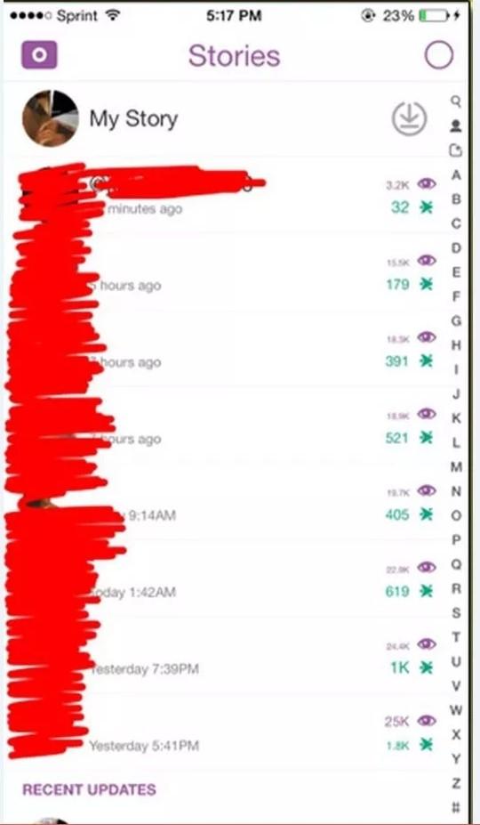 Shoutout on my famous snapchat