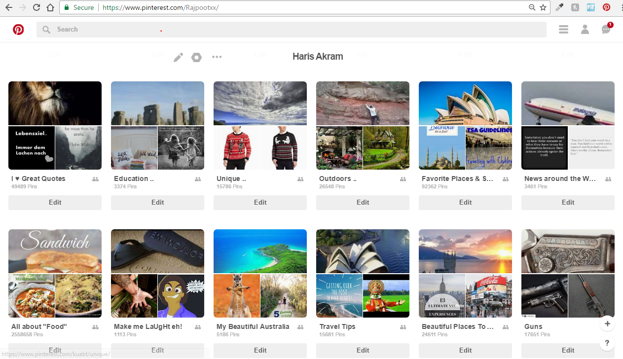 I will invite you to to 500+ Pinterest Boards with 10...