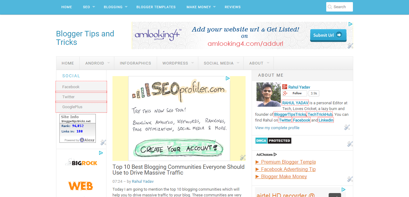 Bloggertipstricks. net