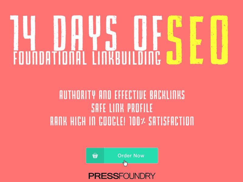 14 days of SEO - Automatic High Quality Linkbuilding