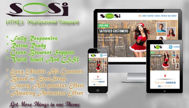 creative Responsive Multipurpose Parallax Template