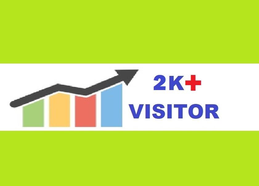 I will drive 2000 genuine real traffic to your websit...