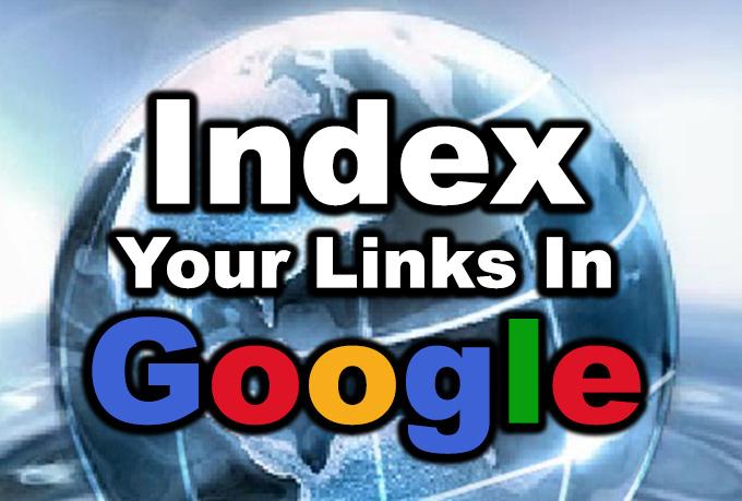 I will index your link with gsa seo indexer