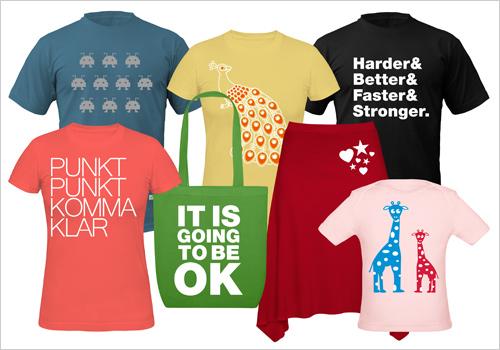 I will put your Logo and Pics on your T Shirts in 24h...