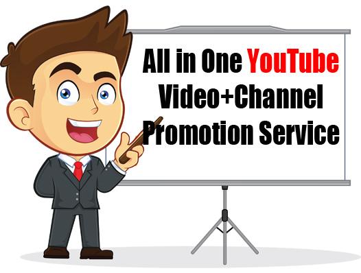 All in One YouTube Promotion Service Get Your Message...