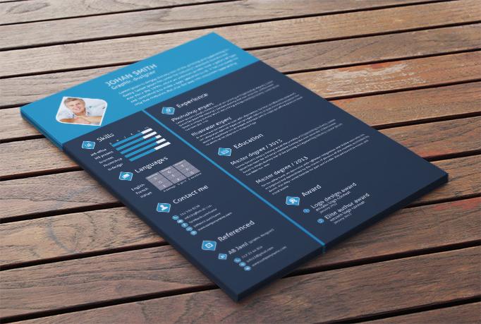 I Will Design Resume, CV & Cover Letter For You