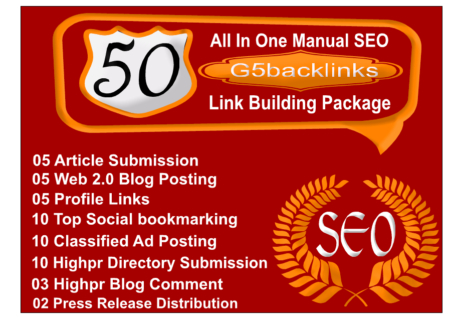 All In One Manual SEO Link Building Package