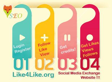 Real Fast Delivery Like4Like 10K+ Points in One Accou...