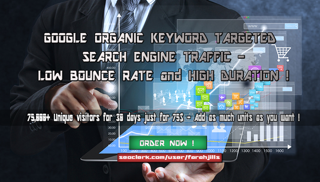 75,000+ KEYWORD TARGETED Search Engine TRAFFIC with L...