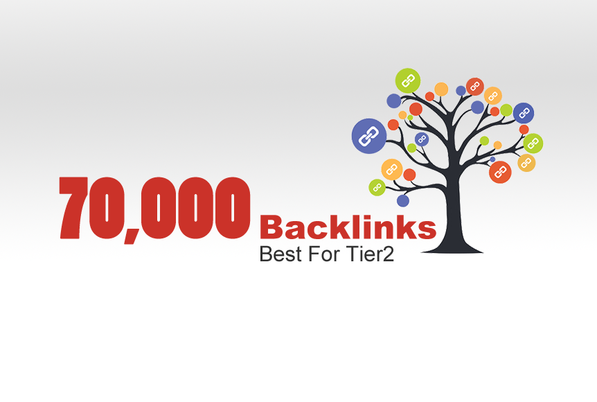 70,000 backlinks, best for tier2