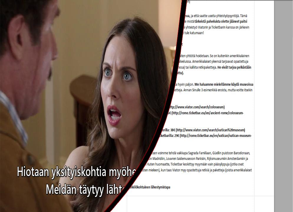 I will translate any text from English to Finnish and...