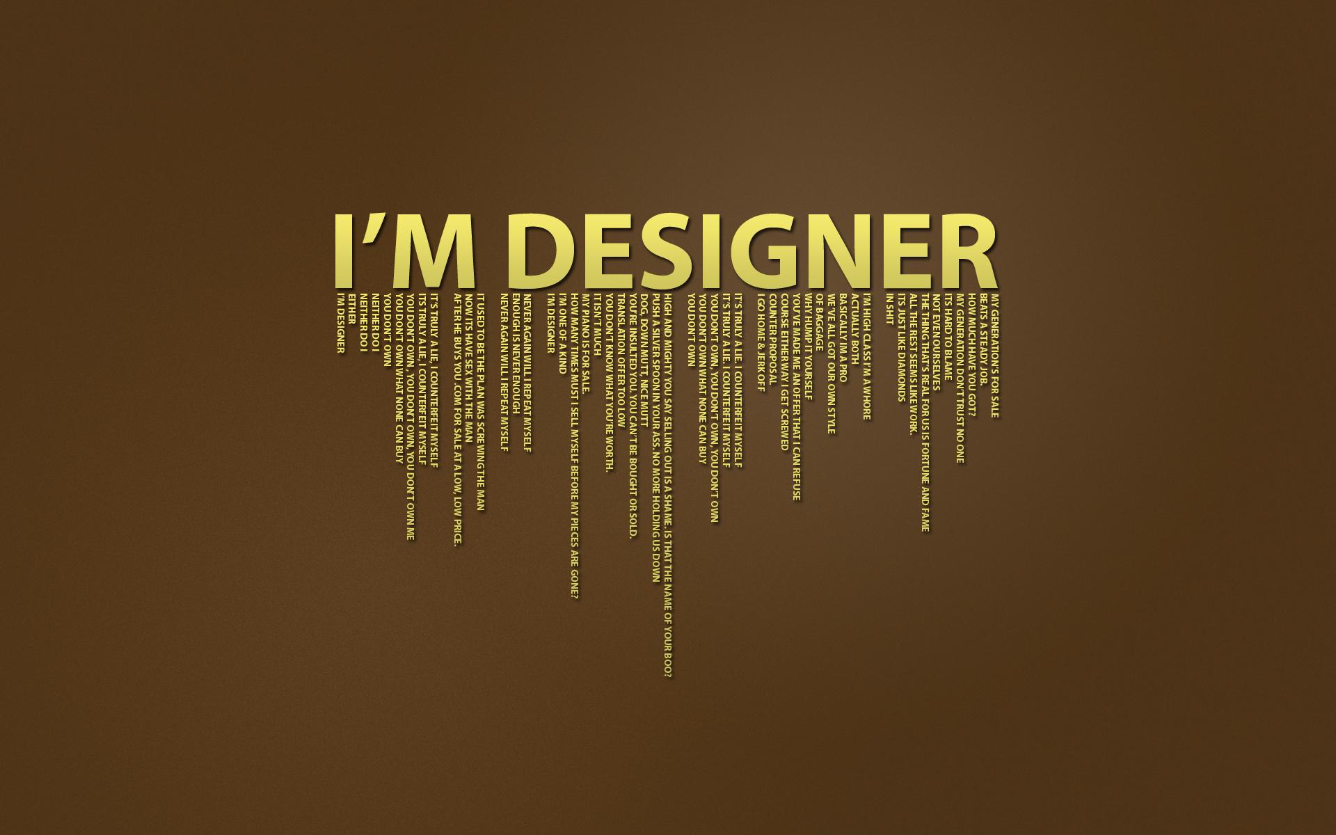 I am a Designer and I Will Design any thing to you