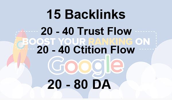 I will provide 50 high Trust flow and citation flow D...