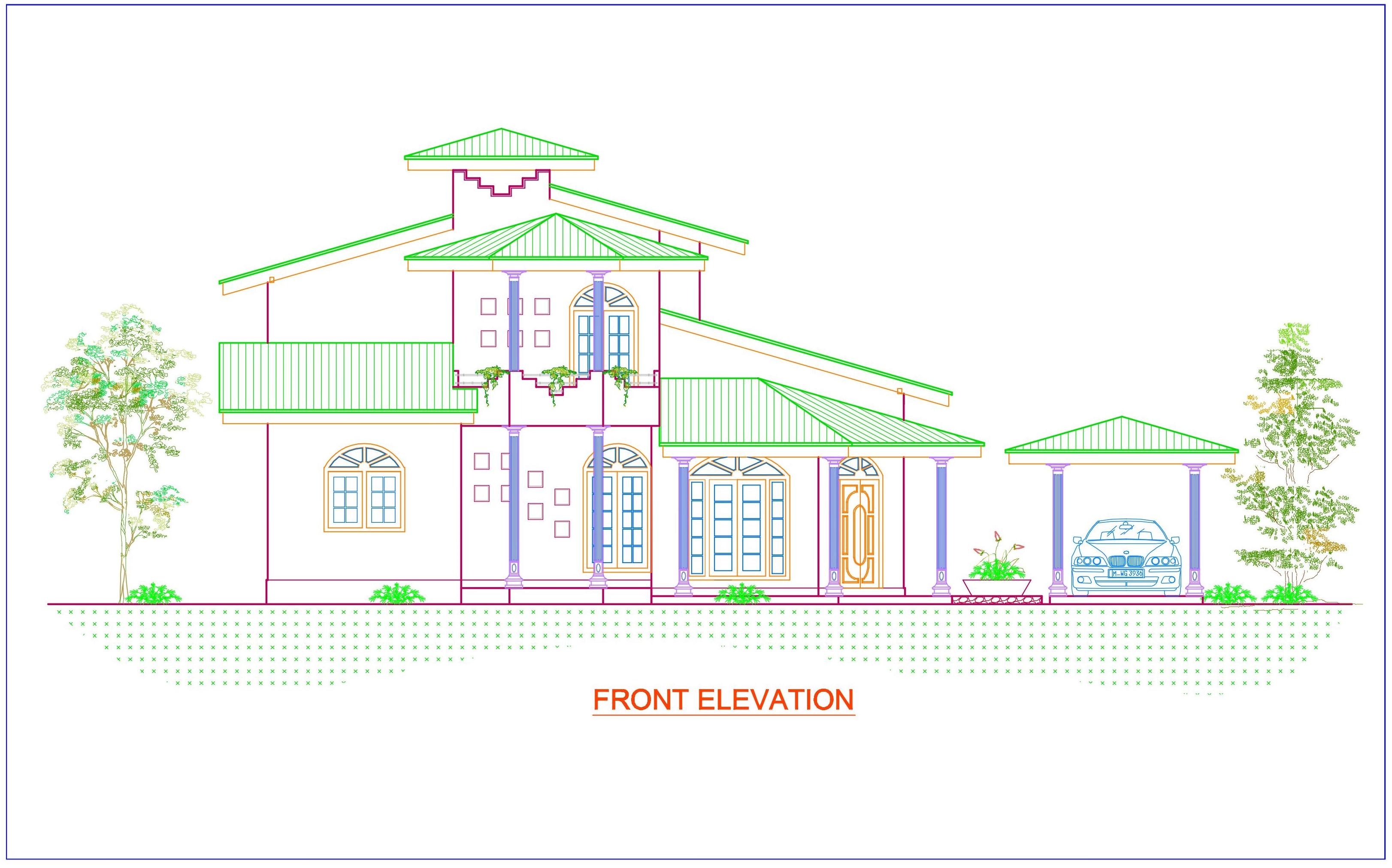 I will make 2D autoCAD drawings for your sketches
