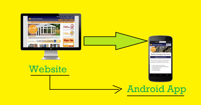 I will convert your website into an application ANDRO...