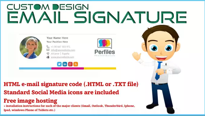 5+ Html Responsive EXCLUSIVELY Email Signature