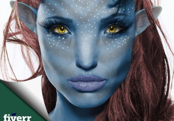 make your AVATAR look in photo shop to surprise your ...