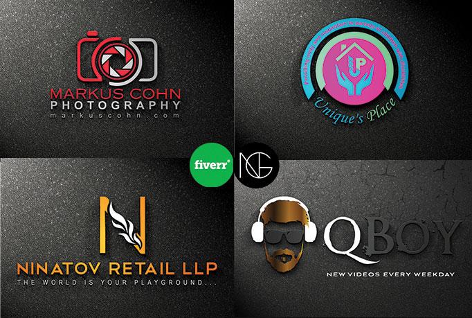 I will design a logo for you