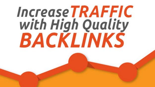 Increase traffic with high quality backlinks