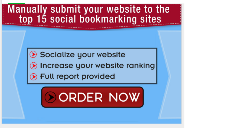 manually submit your website to the top 15 social boo...