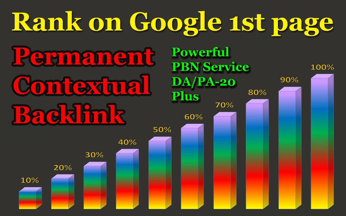 Rank Booster - Powerful PBN Service DA/PA-20 Plus Per...