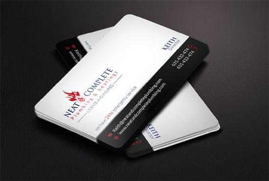 I will Design TWO professional Business Card