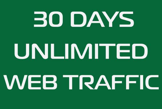 30 Days Unlimited Real Traffic By Social Platform to ...