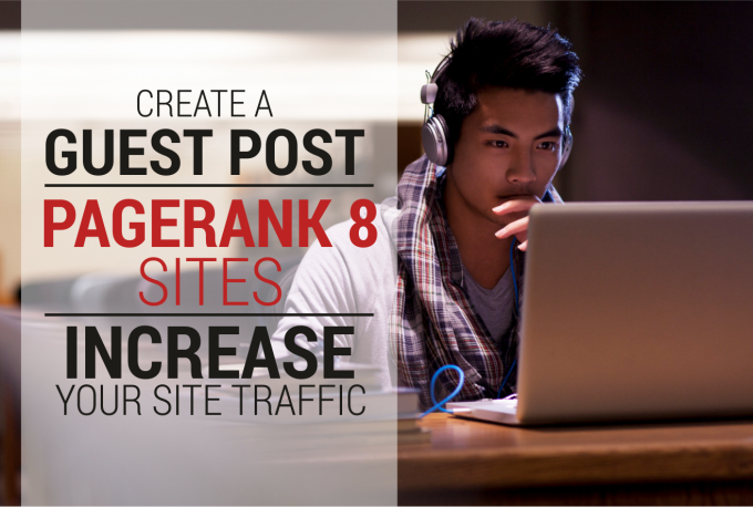 Permanent Guest Posting on any categoreis PR-8 + Bonu...