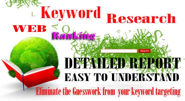 i give you run in Depth keyword research