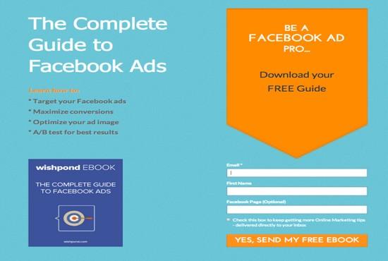 design Landing Page or Squeeze Page