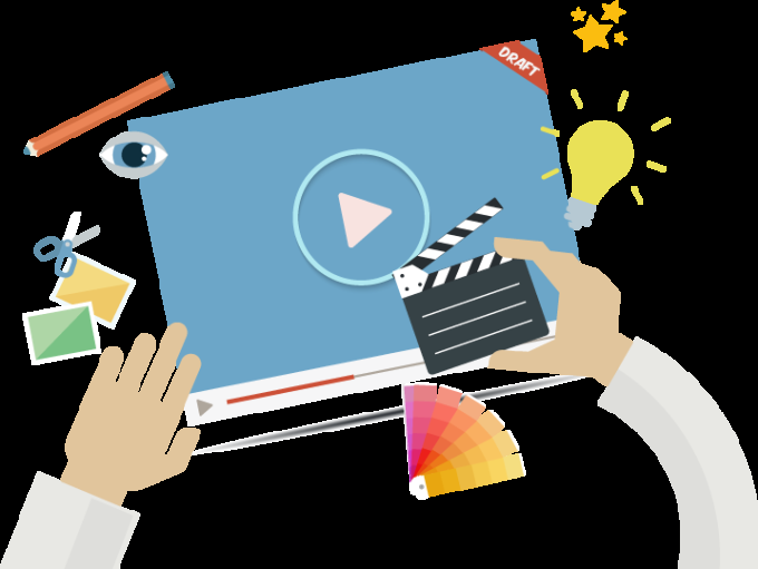 create bussines, marketing video presentation