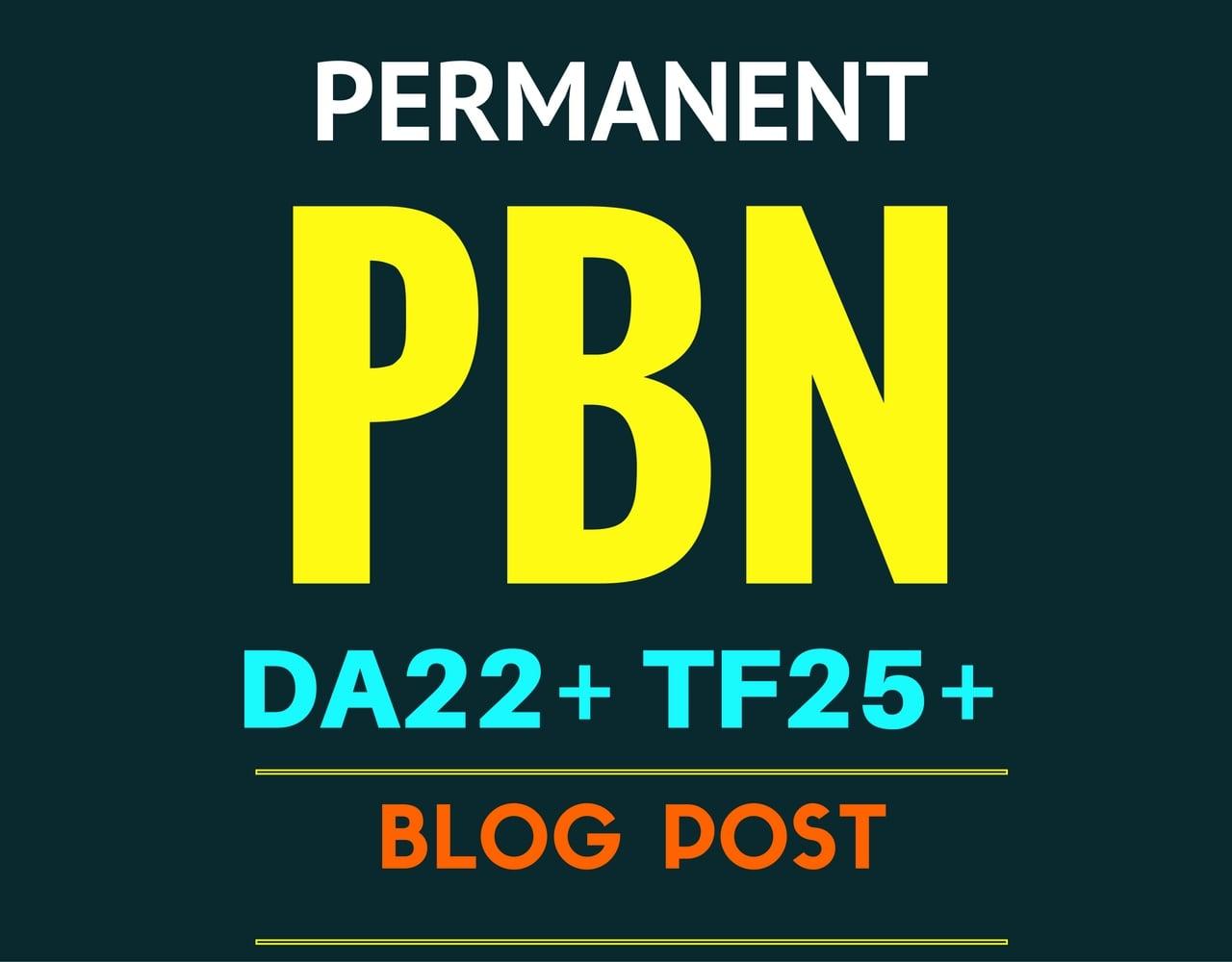 Exclusive Rank Authority 10 PBN blog post TF20+ PA20+...