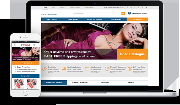 Setup a complete auto managed online store