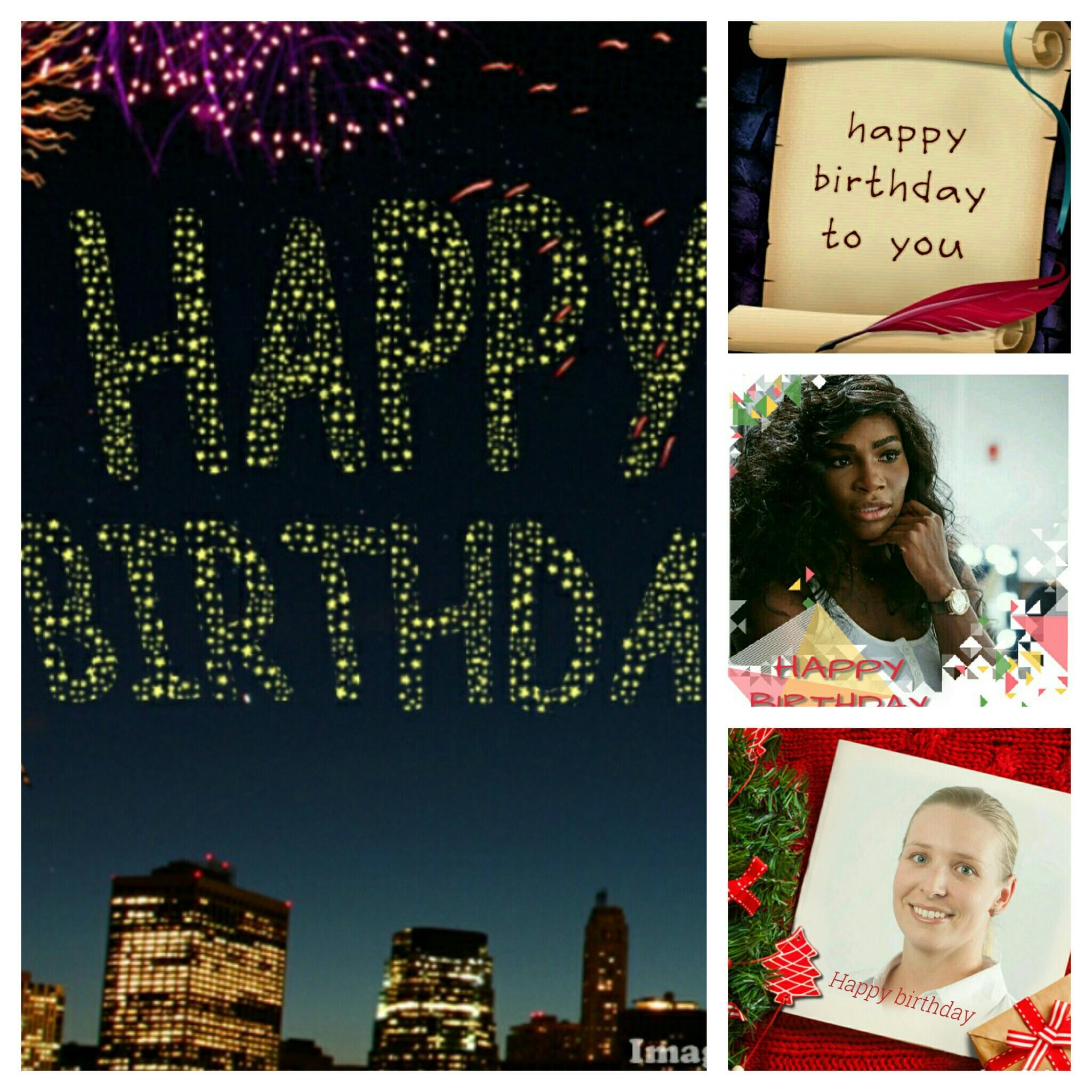 Wish someone a happy birthday