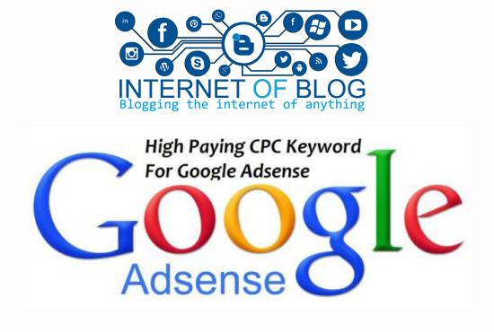 LIST OF HIGH PAYING ADSENSE KEYWORDS WITH EARNING POT...