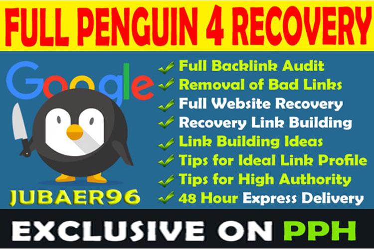 Full Penguin 4 Recovery and Link Building for reRank