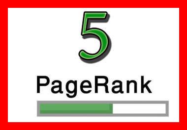 provide you 12 x PR5 and 15 x PR4 Dofollow backlinks ...