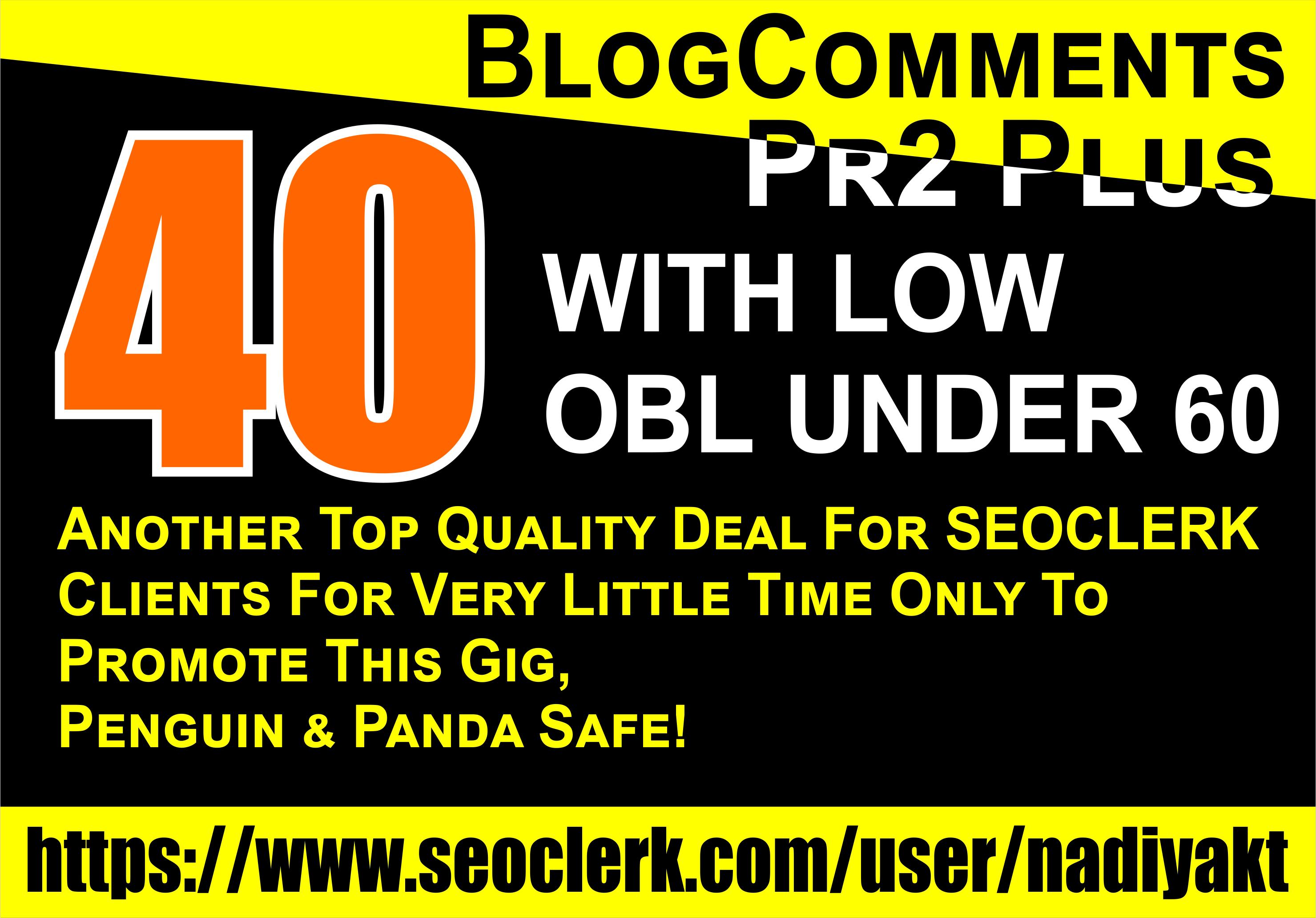 40 BlogComments Pr2 Plus With Low Obl Under 60