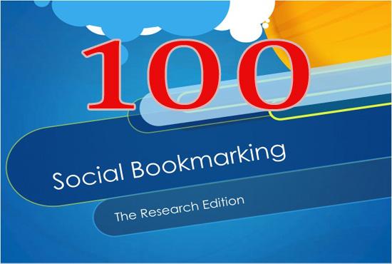 Manually Create 150 Social Bookmarking from high PR S...