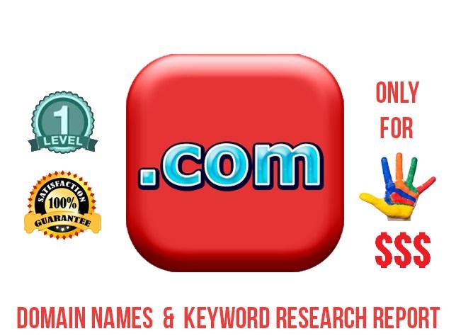 suggest seo friendly Best DOMAIN names with domain re...