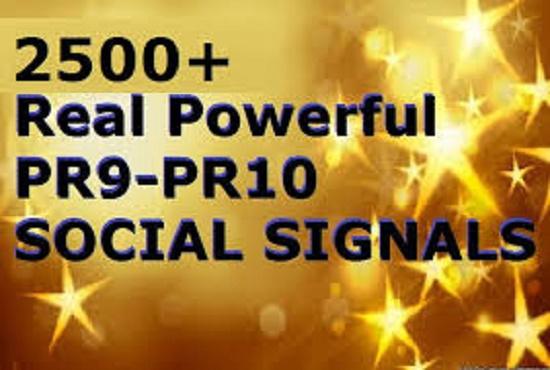 Build 1500 Powerful Social Signals