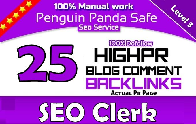 make 20 Manual DoFollow PR 2 To 6 Blog Comments